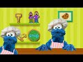 Sesame Street Elmo And Cookie Monster S Alphabet Kitchen 65 Sesame Workshop Game