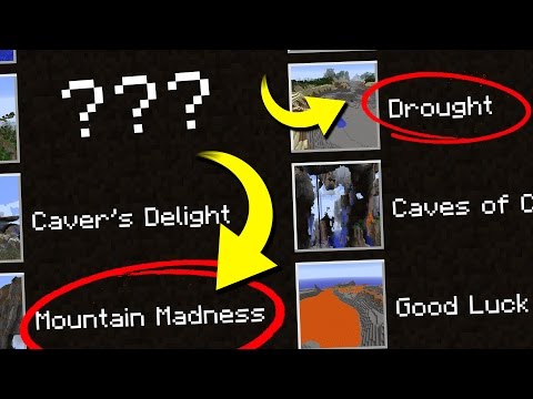 Minecraft's HIDDEN Custom WORLDS