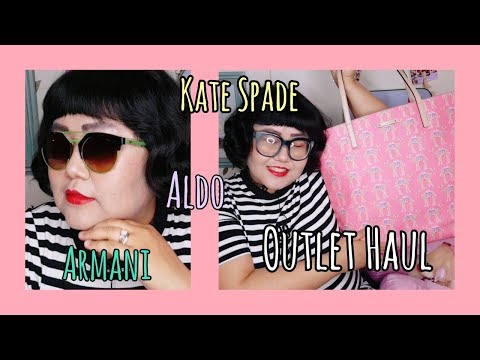 Orlando Premium Outlet Haul feat. Armani, Kate Spade, Aldo and more! 2018 + MSLNCO.COM new code! 😀