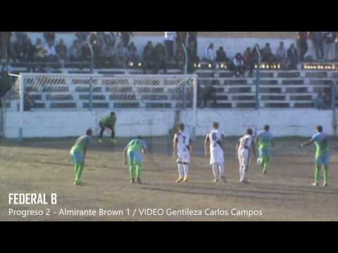 FEDERAL B: Progreso superó a Almirante Brown