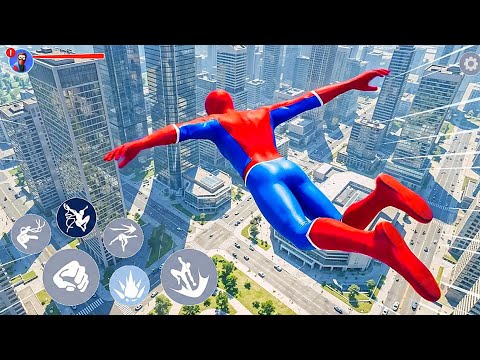 Spider Superhero Rescue City From Bandits Criminal Game 2026 - Android Gameplay