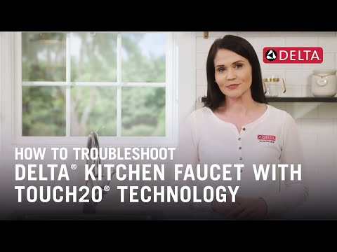 How to Troubleshoot a Delta® Kitchen Faucet with Touch2O® Technology