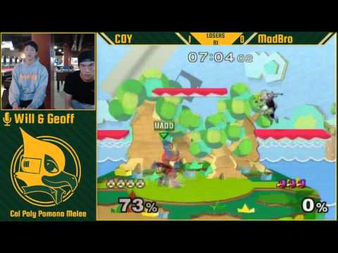 S16w1 - coy (Jigglypuff, Sheik) vs Madbro (Falco)