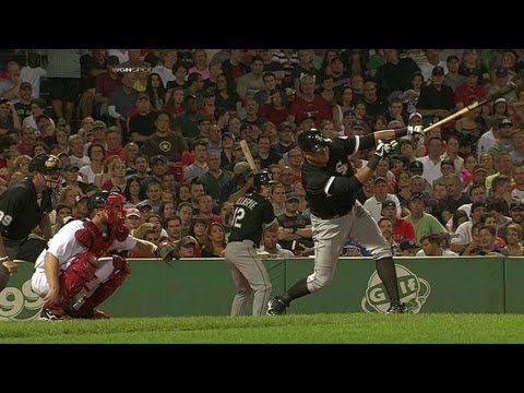 CWS@BOS: Garcia's single ties the game in the fourth