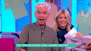 Top Tips For Drying Your Laundry Indoors - Heated Drying Racks | This Morning
