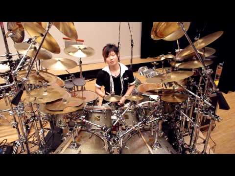 ♪　MASASHI play Hiroshi Chu Okubo`s drum sets / 大久保宙ドラムセットを将至が紹介