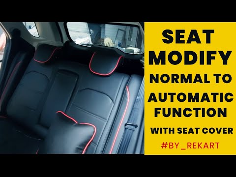 Manual to Automatic Seat Modification with Covers | By Rekart