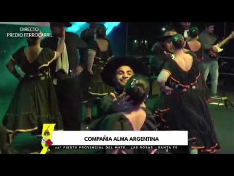 Compañía Alma Argentina - Homenaje al Potro Invencible - Fiesta del Mate, Las Rosas Santa Fe