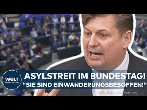 BUNDESTAG: AfD tobt über EU-Asylreform – "Sie sind einwanderungsbesoffen!" Angriff auf die Union!