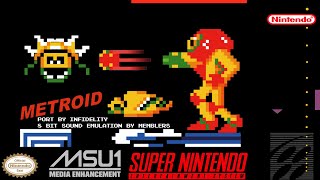 Metroid has been ported from NES to SNES - by Infidelity