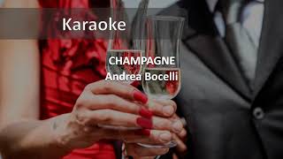 Karaoke: Champan (Champagne) - Andrea Bocelli