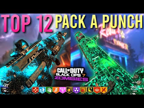 TOP 12 BEST Pack a Punched Guns in Black Ops 7 Zombies!