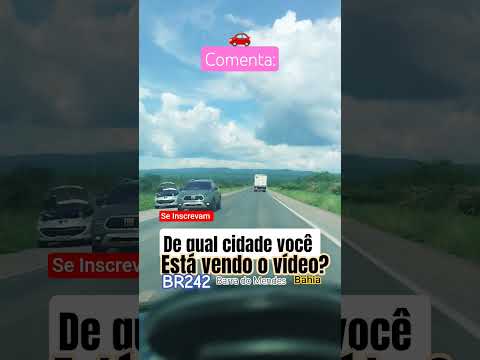 🌎🇧🇷🚗🌵😀Barra do Mendes - BA #barradomendes #br242