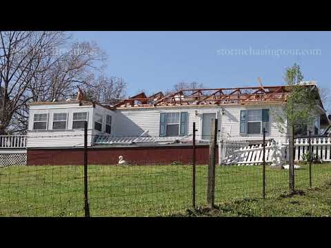 Waynesboro, Tennessee Tornado Damage