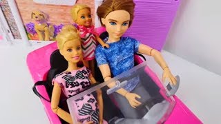 Wir gehen zum Arzt. Video mit Puppen auf Deutsch