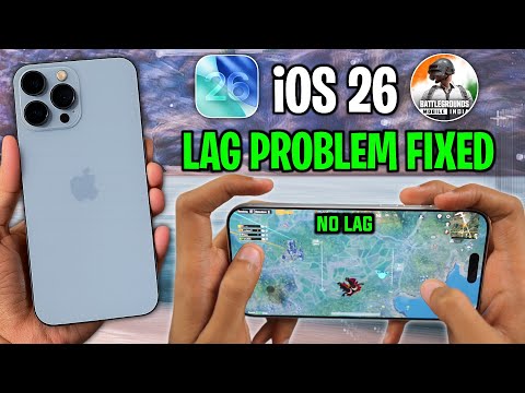 iOS 26 Bgmi Lag Problem Solved | How to fix FPS drops & heating issues while playing BGMI on iPhone