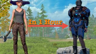 NO TALENT | NO HUNTER WING | NO PAY TO WIN | SOLO JOURNEY EP 1 | Last island of survival