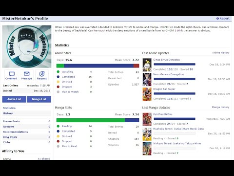 Ranting About Metokur's MAL