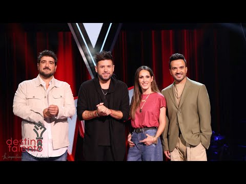 Rueda de prensa 'La Voz' 2023 (Antena 3) | Antonio Orozco, Malú, Pablo López y Luis Fonsi