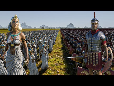 1000 CLEOPATRA vs 1 MILLION ROMAN SOLDIERS - Ultimate Epic Battle Simulator 2 UEBS 2