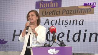 Kadın Üretici Pazarı Yoğun Katılımla Açıldı