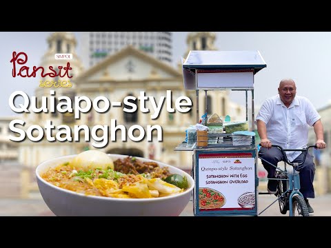 Easy Quiapo-Style Sotanghon Soup Recipe | Filipino Noodle Soup with Annatto & Chicken-Pork Broth