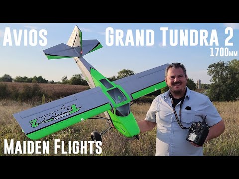 Avios - Grand Tundra 2 - 1700mm - Maiden Flight + Crash