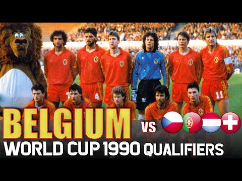 BELGIUM World Cup 1990 Qualification All Matches Highlights | Road to Italy