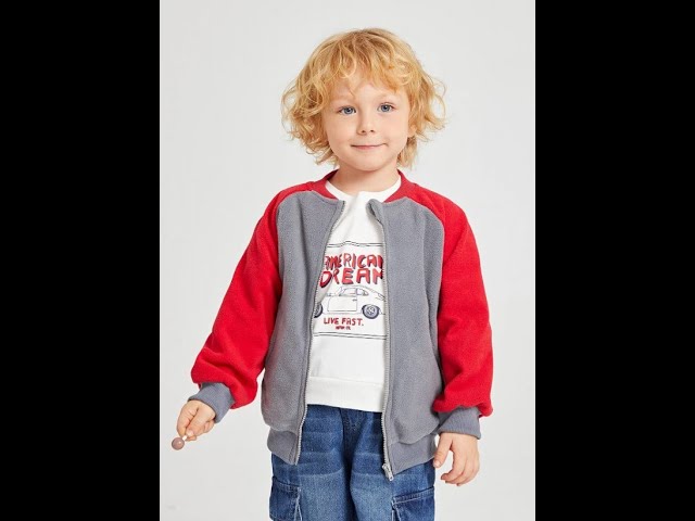 Vídeo relacionado con Genérico Abrigo Niño con Pelo - Elegante Chaqueta Estampada Infantil para Eventos Formales Y Ocasiones con Diseño Temático