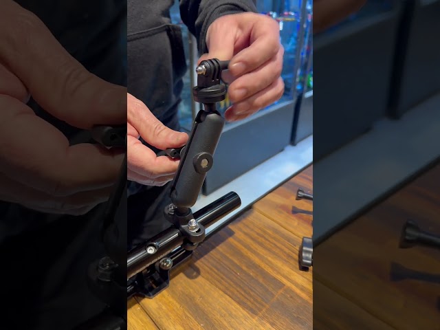 Vídeo relacionado con Soporte de manillar HSU para Go Pro, soporte de trípode de aluminio para Insta 360 y otras cámaras de acción Osm0, para bicicleta y motocicleta
