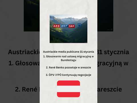 Austriackie media publiczne 31 stycznia