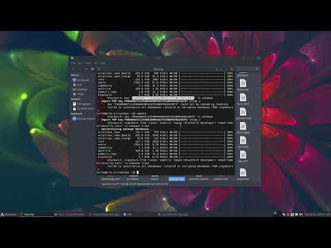 ArcoLinux : 3063 How to add repos to ArcoLinux - importing key and trusting it - blackarch example