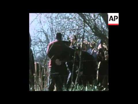 POLICE BREAK UP SIT-IN BY TRANSPORT GARAGE WORKERS IN CHILE