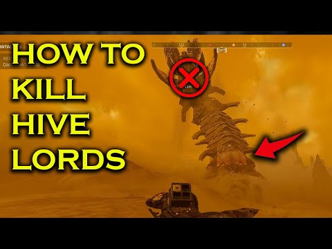 HOW TO KILL HIVE LORDS IN HELLDRIVER 2