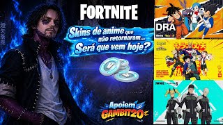 Fortnite ao vivo - My Hero ou Dragon ball na loja hoje, será??