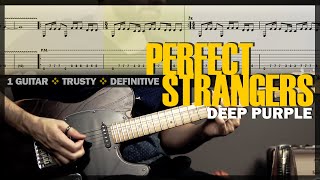 Download lagu Perfect Strangers | Guitar Cover Tab | Guitar Solo Lesson | Backing Track with Vocals 🎸 DEEP PURPLE mp3
