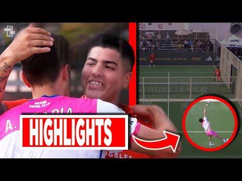 AGUS TAPIA VS TOLITO AGUIRRE: THE MATCH OF THE MAGICIANS - PRO PADEL LEAGUE / #TwentyTen