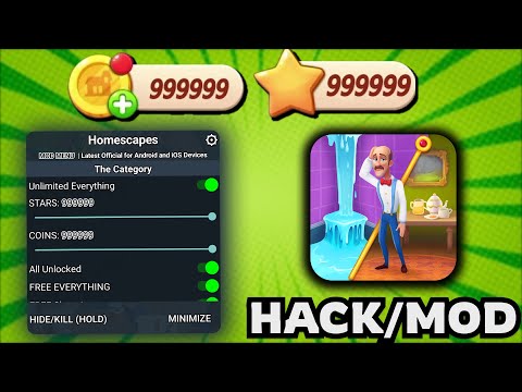 Homescapes Hack 2026 – Unlimited Coins & Stars on iOS and Android (Homescapes Mod APK Tutorial)