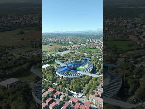 Stadio Marcantonio Bentegodi, Verona - Diamond Aircraft DA62 #shorts
