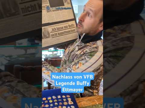 Nachlass von #vfbstuttgart Legende Buffy Ettmayer zu ersteigern #auktionator
