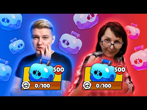 БАТЛЛ С БАБУЛЕЙ КОТОРАЯ ИГРАЕТ В БРАВЛ СТАРС!