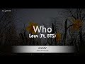 Lauv-Who (Ft. BTS) (Melody) [ZZang KARAOKE]