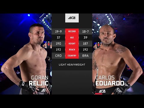 Горан Рельич vs. Карлос Эдуардо | Goran Reljic vs. Carlos Eduardo | ACA 122 - Minsk
