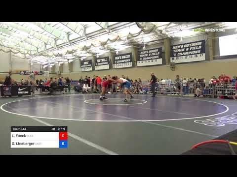2018 UWW Cadet And U23 Nationals/U23 Freestyle 86 Round Of 64 - Luke Funck (Clar) Vs. Garrett Line