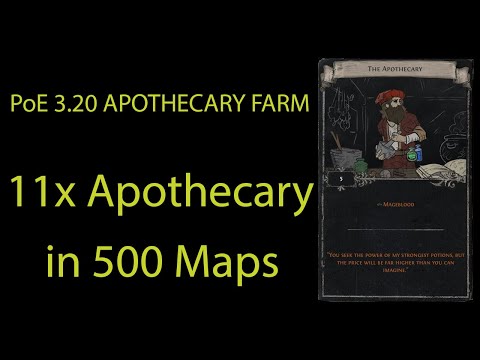 PoE 3.20 How We Farmed 11 Apothecaries in 500 Maps