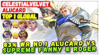 Download lagu 83% Win Rate Alucard VS Supreme Fanny & Roger [ Top Global Alucard ] CelestialVelvet Mobile Legends mp3