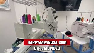 Happy Japan HCH-701P Voyager Commercial Multi Needle Embroidery