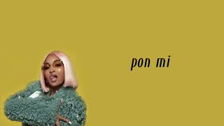 Shenseea – Pon Mi Lyrics