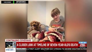 A look at the timeline surrounding the death of 7-year-old William Evans Ellis as the three suspe...