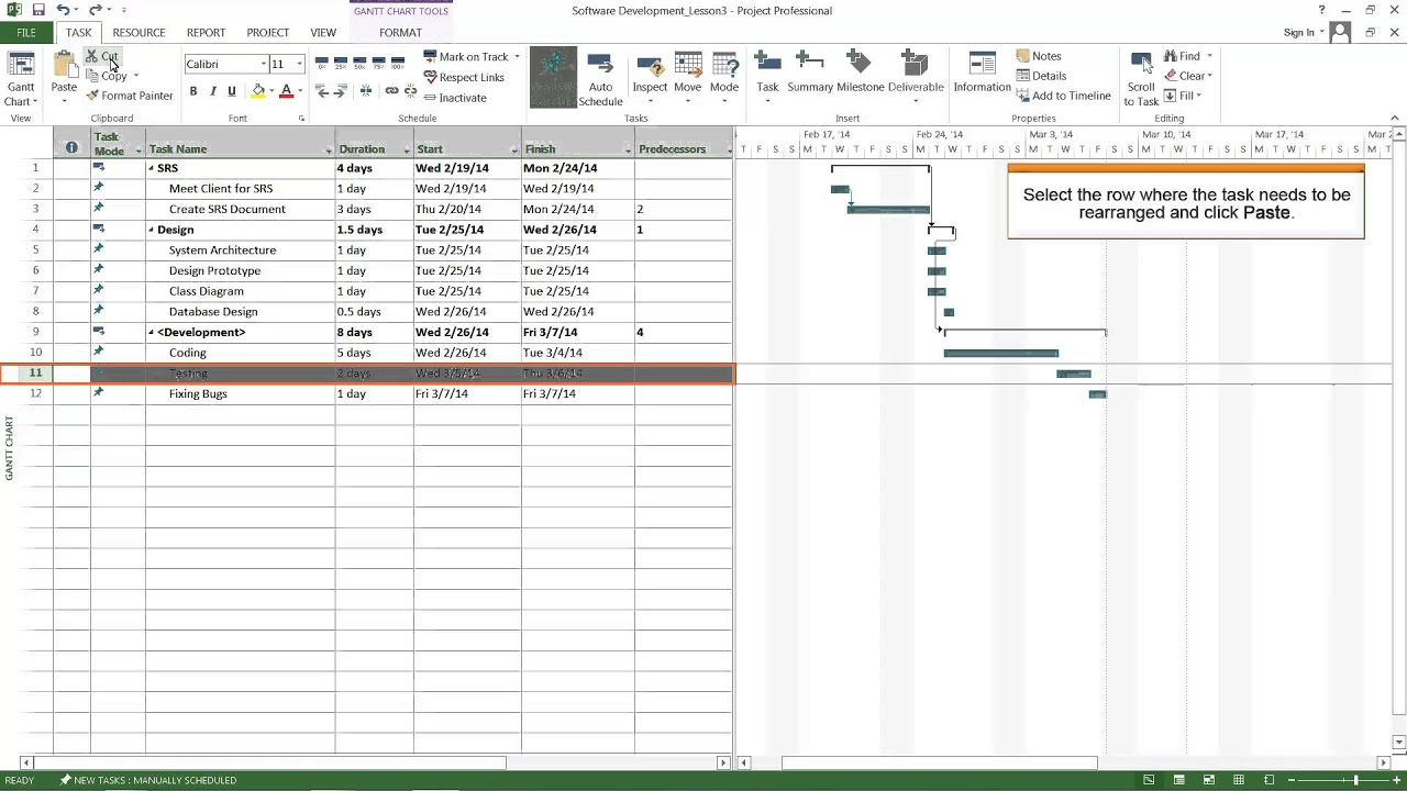 Learn Microsoft Project | Microsoft Project Video Tutorial - Part 3 | Simplilearn